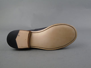 Natalie Black Toe Cap Oxfords 6 Fitting