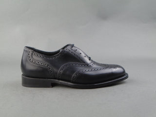 Ladies Black Full Brogues