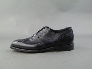 Ladies Black Full Brogues