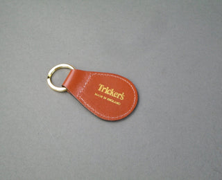 Leather Key Ring - Teardrop