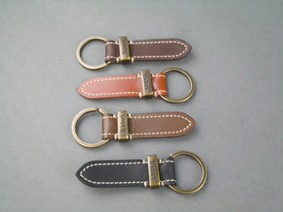 Belt Style Leather Key Ring