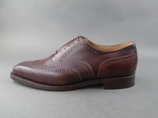 Piccadilly Full Brogue City Shoe - Brown Museum