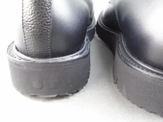Black Two Tone Tramping Shoe
