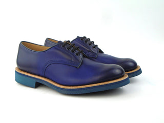 Daniel Derby Shoe - Navy Funchal