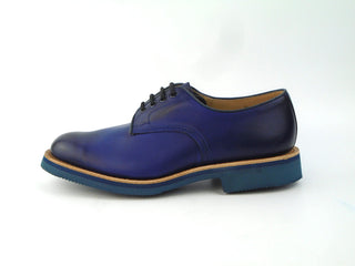 Daniel Derby Shoe - Navy Funchal