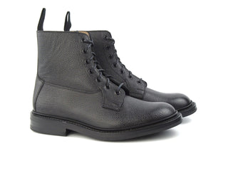 Burford Derby Super Boots -Black Zug Grain