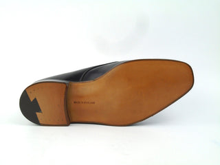 Mayfair Single Monk Shoe  - Black Calf