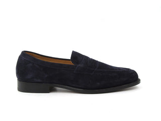 Havard Step-in Loafer - Navy Blue Castorino Suede