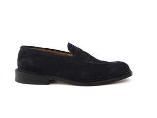 Jason Penny Loafer - Navy Blue Castorino Suede