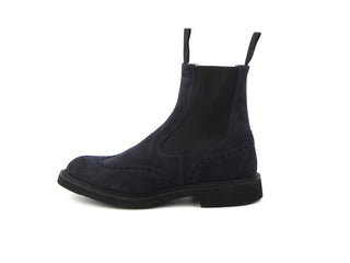 Henry Country Dealer Boot - Navy Ox Reversed Suede