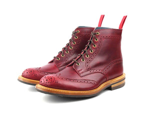 Stow Country Boot  - Lollipop Red Calf