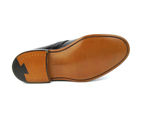 Niles Buckle Loafer - Black Bookbinder