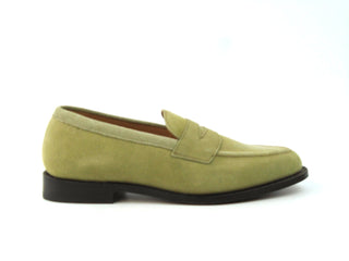 Jermyn Street Penny Loafer - Chino Repello Suede