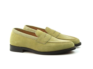 Jermyn Street Penny Loafer - Chino Repello Suede