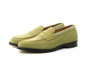 Jermyn Street Penny Loafer - Chino Repello Suede