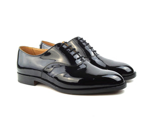 Dorchester Naval Oxford Shoe  - Black Patent 7 FIT