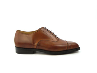 Regent Toe Cap Oxford - Beechnut Burnished
