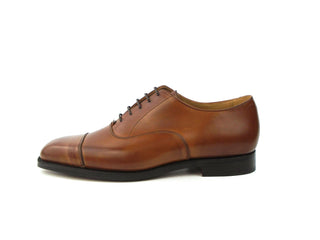 Regent Toe Cap Oxford - Beechnut Burnished