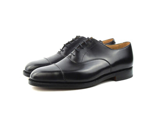 Regent Toe Cap Oxford -Black Box Calf