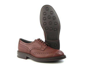Durham Country Brogue - Brown Zug Grain