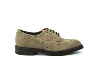 Durham Country Brogue - Caribou Castorino Suede