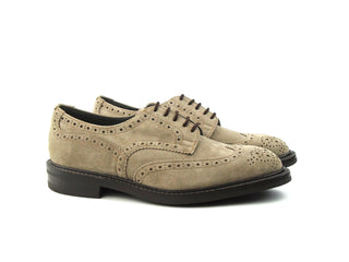 Durham Country Brogue - Caribou Castorino Suede