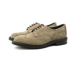 Durham Country Brogue - Caribou Castorino Suede