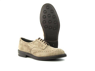 Durham Country Brogue - Caribou Castorino Suede