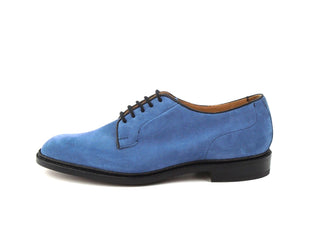Robert Derby Shoe - Indigo Suede