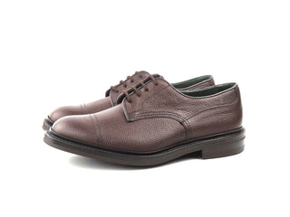 Matlock Country Shoe - Dark Brown Olivvia Scotch Grain