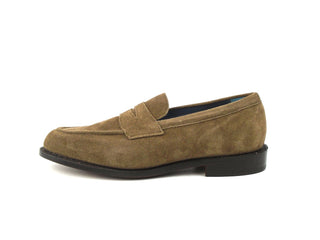 Jermyn Street Penny Loafer - New Brown Ox Reversed Suede