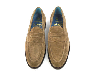 Jermyn Street Penny Loafer - New Brown Ox Reversed Suede