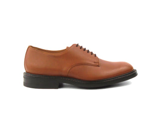 Dundee Plain Derby Shoe - Sienna Olivvia Scotch Grain