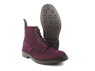 Stow Country Boot - Blackberry Hydro Nubuck