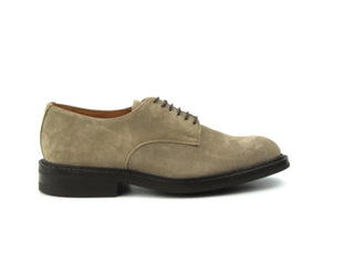 Dundee Plain Derby Shoe - Caribou Castorino Suede