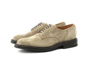 Dundee Plain Derby Shoe - Caribou Castorino Suede