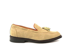 Elton Tassel Loafer - Milkshake Suede