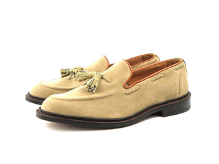 Elton Tassel Loafer - Milkshake Suede
