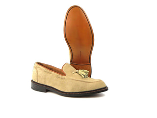 Elton Tassel Loafer - Milkshake Suede