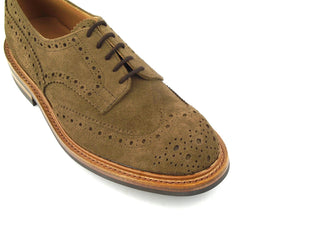 Durham Country Brogue - Janus New Brown Suede