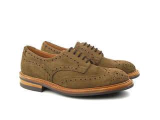 Durham Country Brogue - Janus New Brown Suede