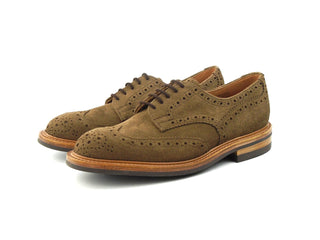 Durham Country Brogue - Janus New Brown Suede