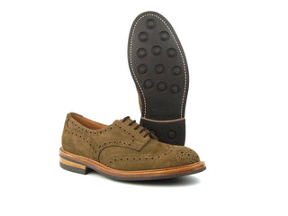 Durham Country Brogue - Janus New Brown Suede