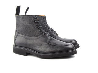 Leo Shooting Boot - Black Washed Deer