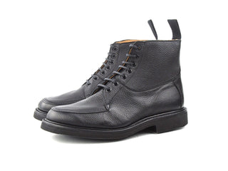 Leo Shooting Boot - Black Washed Deer