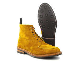 Leo Shooting Boot - Copper Gold Suede