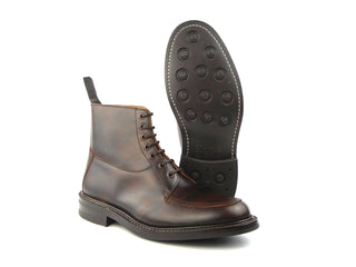 Leo Shooting Boot - Dark Brown Caviar Museum