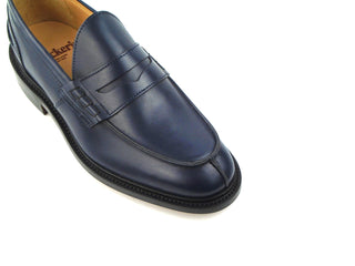 James Penny Loafer - Navy Aniline