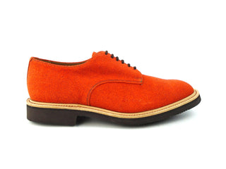 Dundee Plain Derby Shoe - Orange Verdolini (Glitter effect)