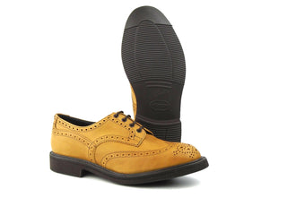 Bourton Country Shoe - Brown Olivvia Waxy